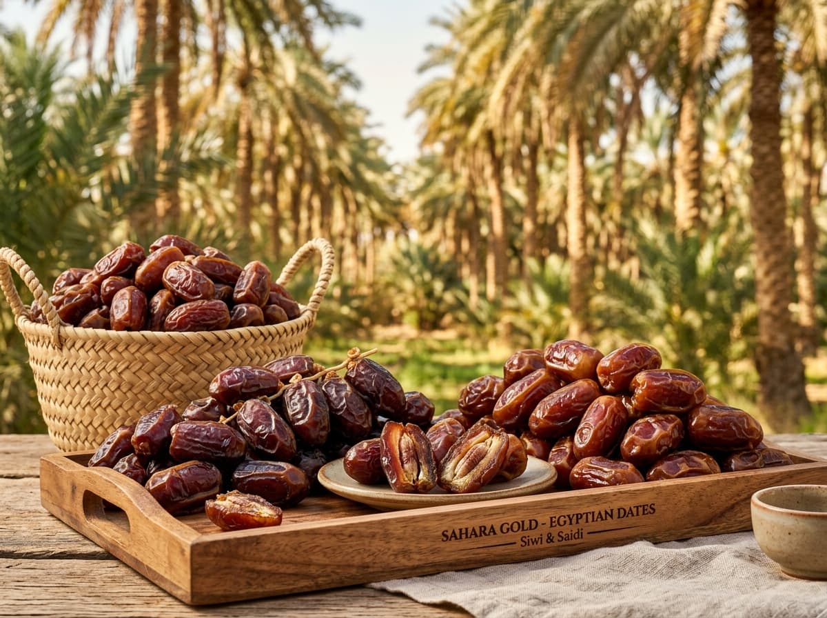 البلح الجاف (تمور سيوي وأسواني)